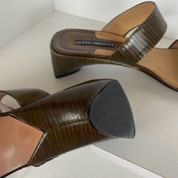 Sesto Meucci Double Strap Mule Sandals - Picture 10 of 10